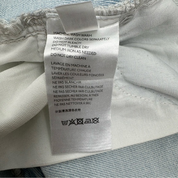 BDG Urban Outfitters High-Rise Baggy Jeans Bleached Light Wash 90’s Skater 28 - Picture 14 of 15